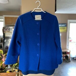 Marissa & Marie Blue wool jacket